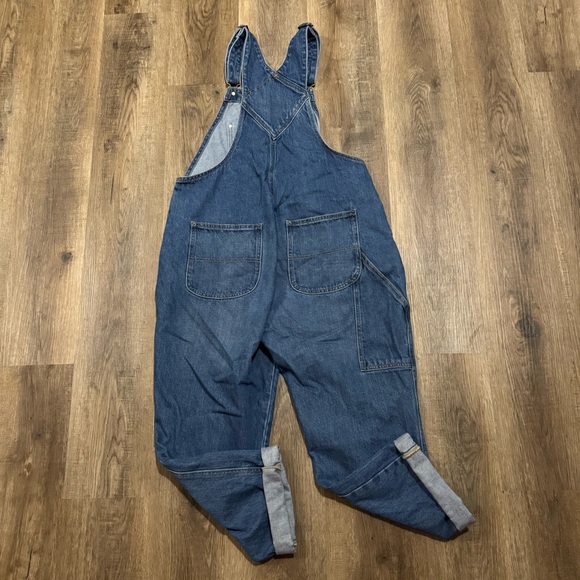 Old Navy Blue Denim Women's Jeans Overalls - Picture 3 of 3